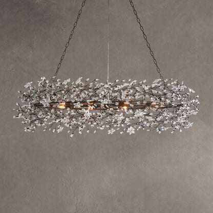 Fiore Oval Chandelier 62''74''