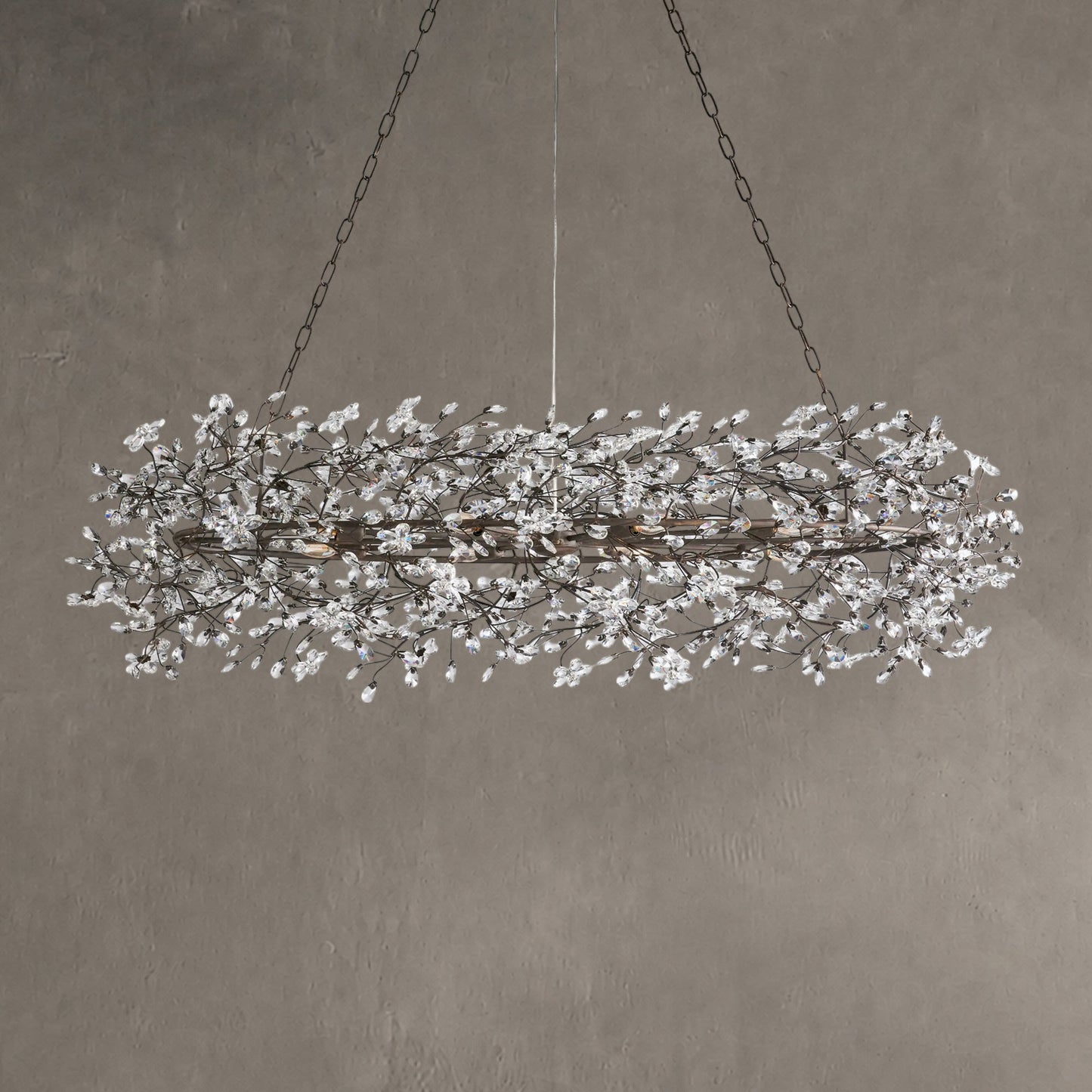 Fiore Oval Chandelier 62''74''
