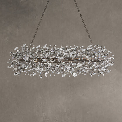 Fiore Oval Chandelier 62''74''