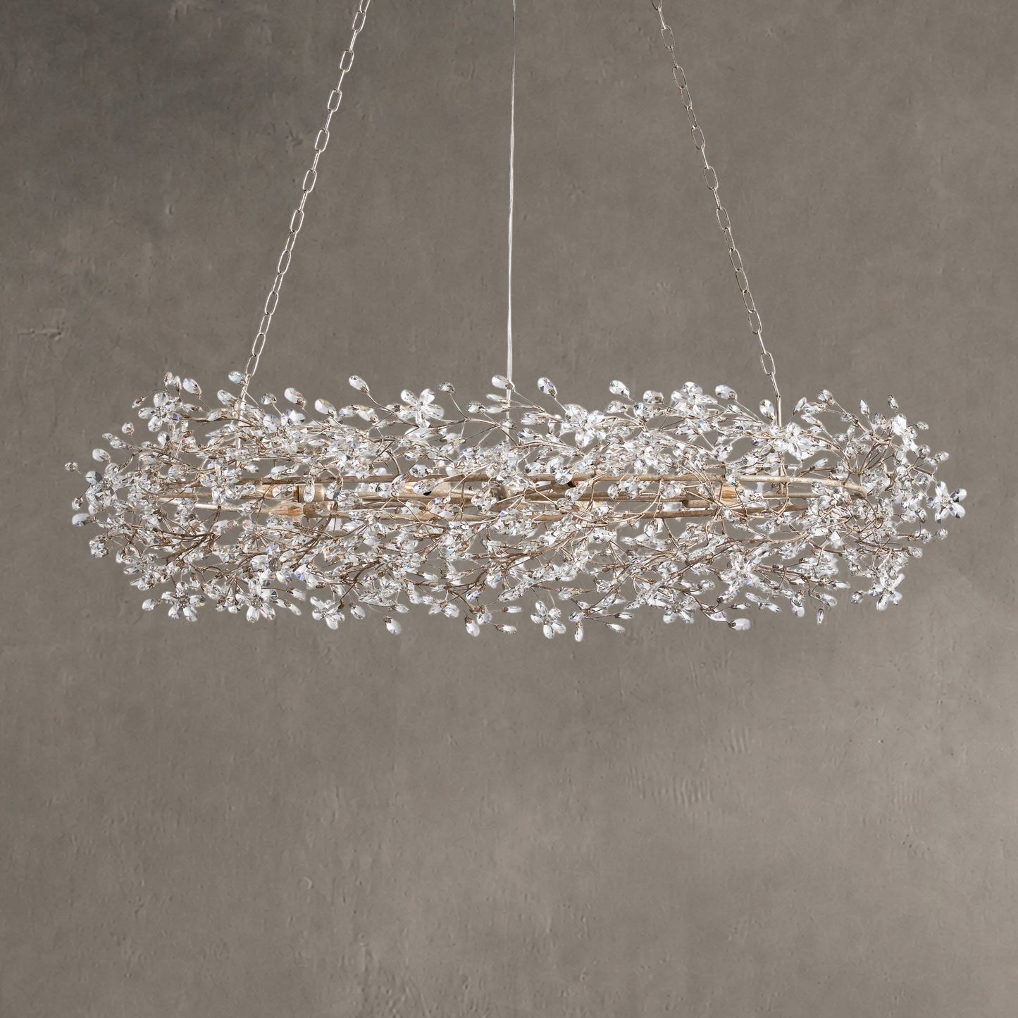 Fiore Oval Chandelier 62''74''