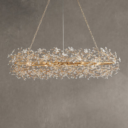 Fiore Oval Chandelier 62''74''