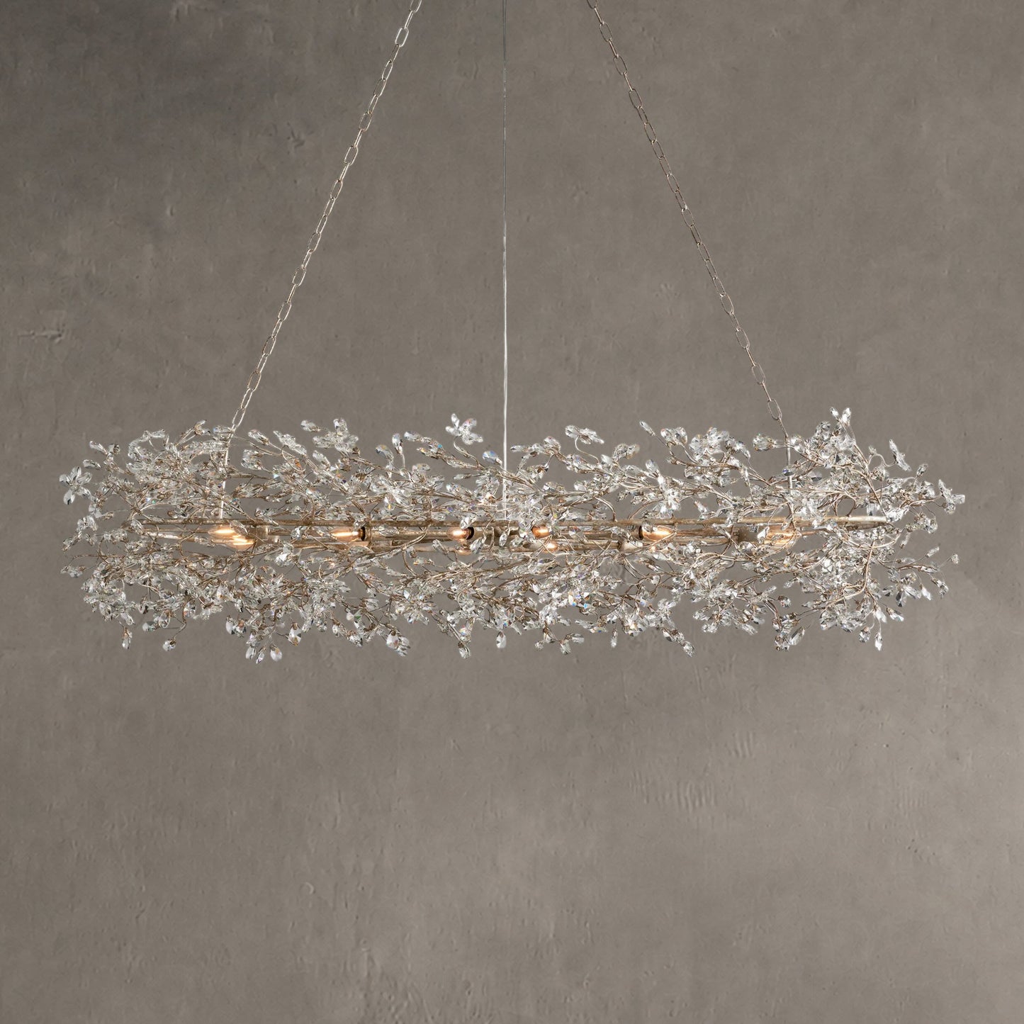 Fiore Oval Chandelier 62''74''