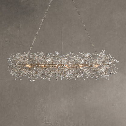 Fiore Oval Chandelier 62''74''