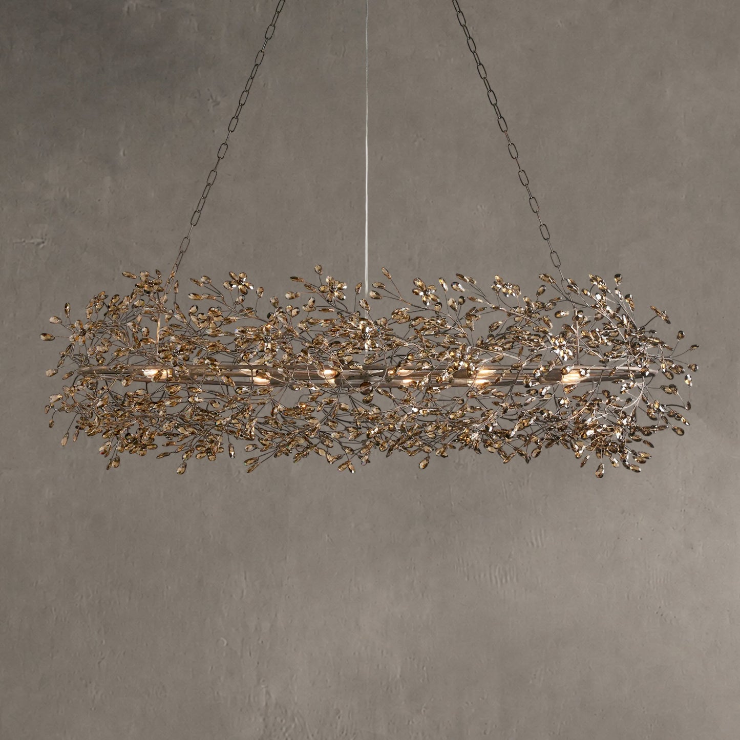 Fiore Oval Chandelier 62''74''