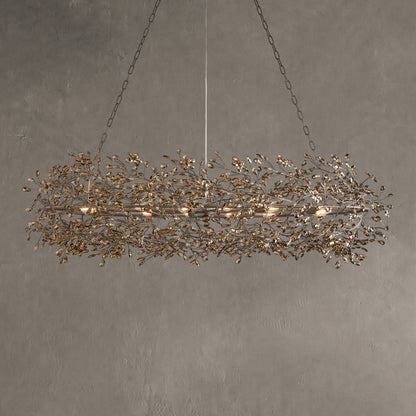 Fiore Oval Chandelier 62''74''