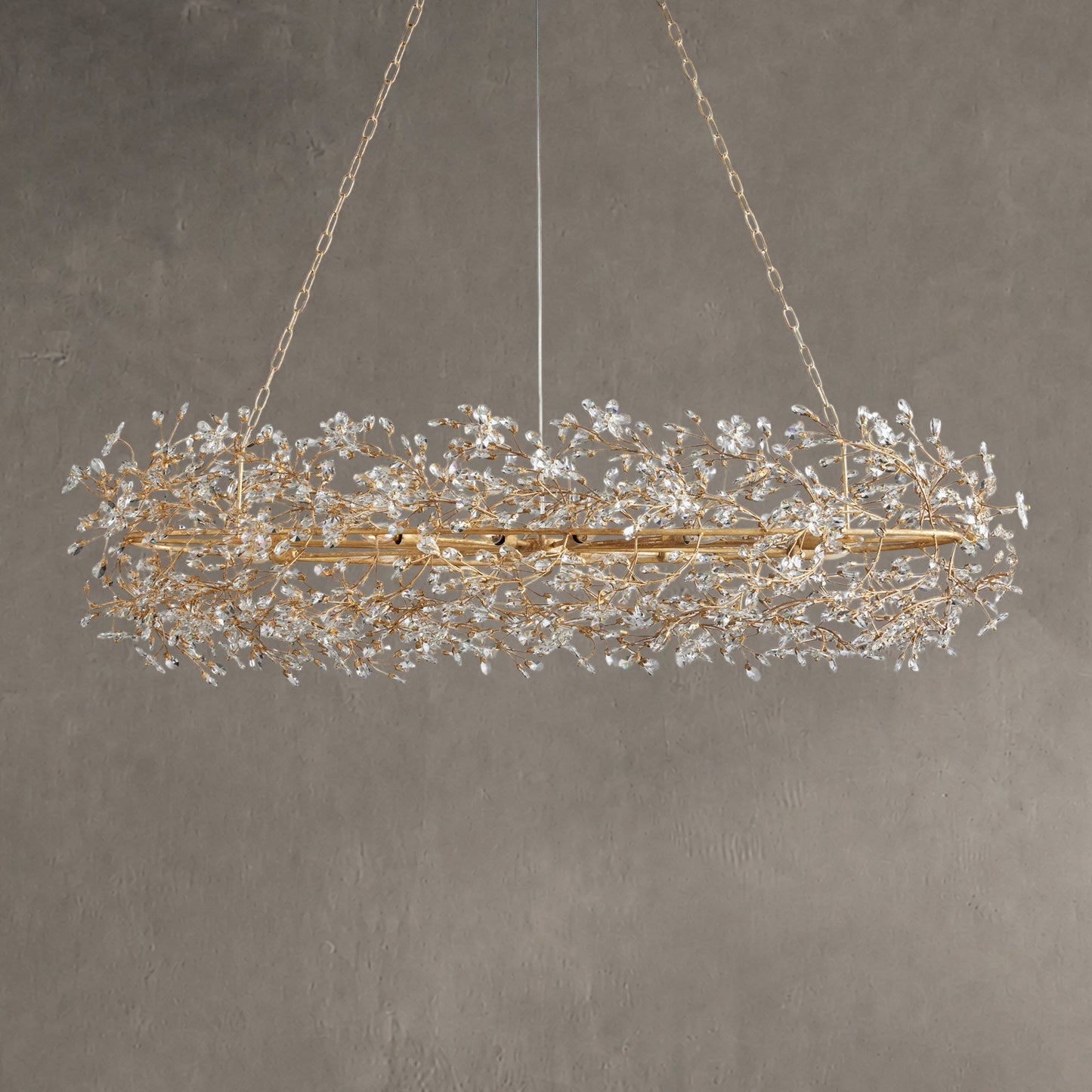 Fiore Oval Chandelier 62''74''