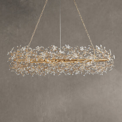 Fiore Oval Chandelier 62''74''