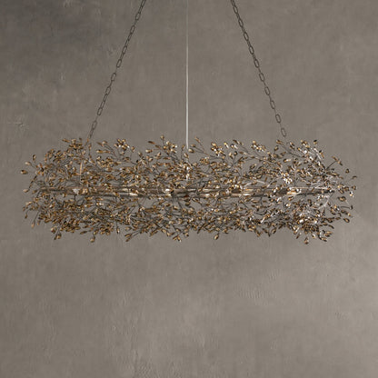Fiore Oval Chandelier 62''74''