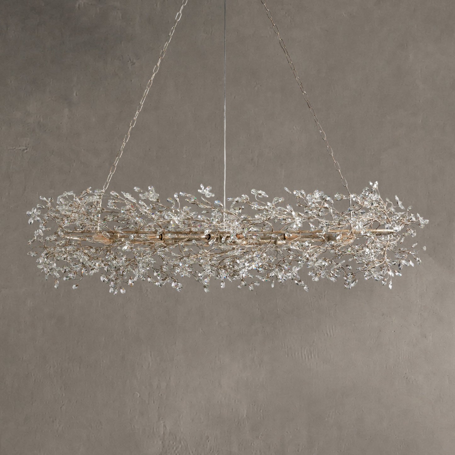 Fiore Oval Chandelier 62''74''