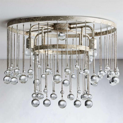 Aubrey Crystal Ball Flush mount