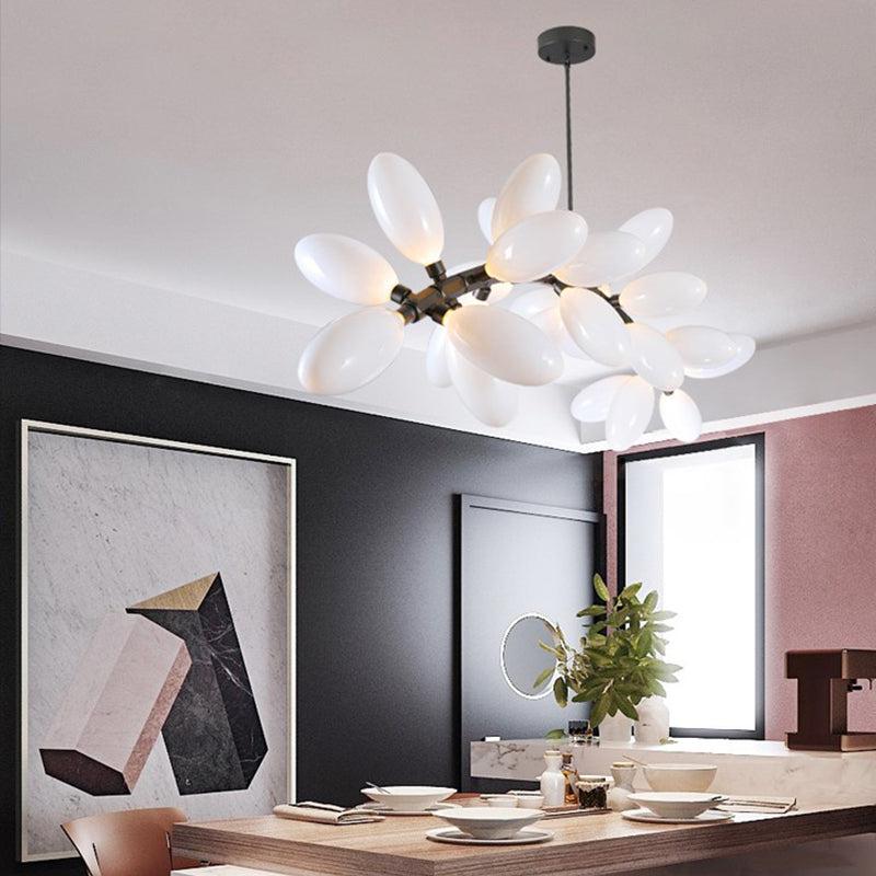 Artistic Linear Grape Chandelier