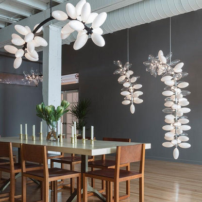 Artistic Linear Grape Chandelier