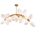 Artistic Linear Grape Chandelier 57" L