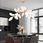 Artistic Linear Grape Chandelier 57" L
