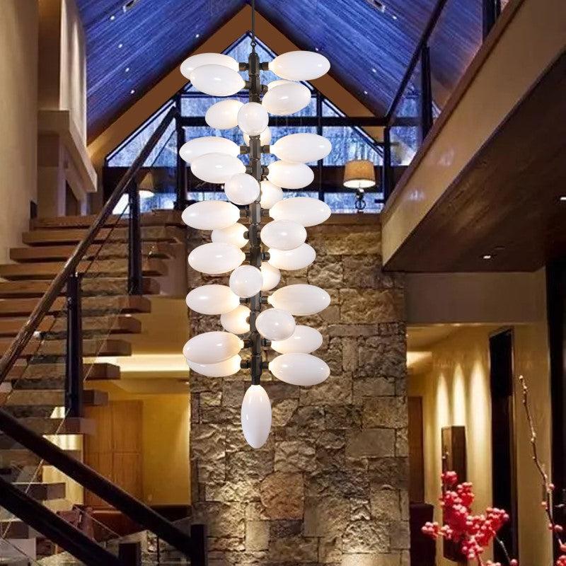 TLL Vertical Long Grape Chandelier