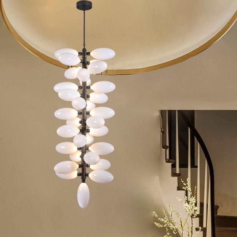 TLL Vertical Long Grape Chandelier