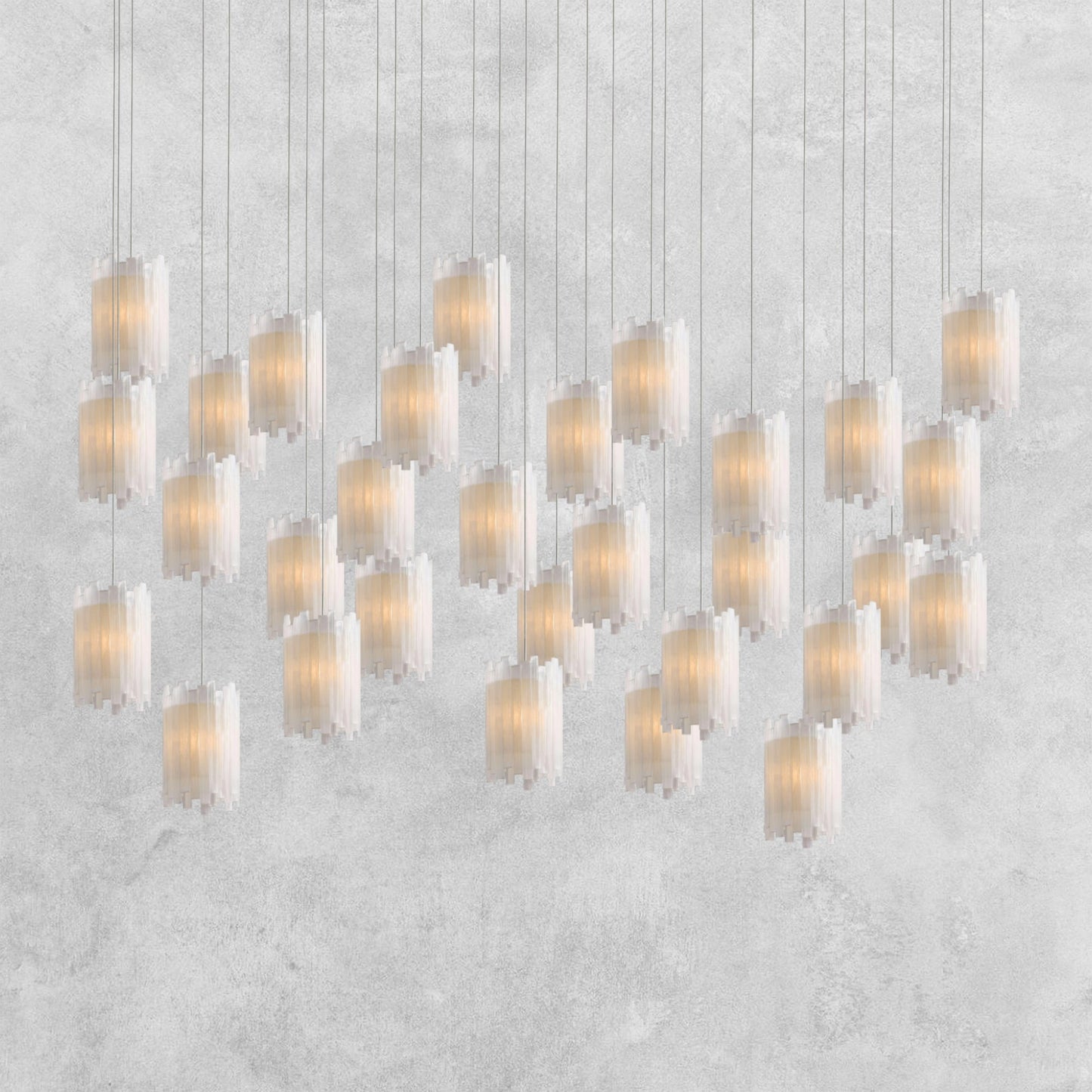 Gianna Rectangular Chandelier 15/30 Light