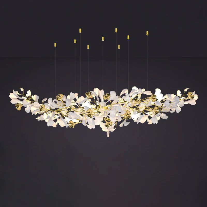 TLL Ginkgo A Branch Chandelier