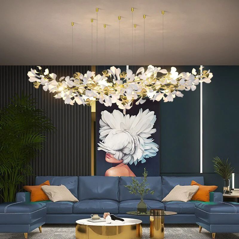 TLL Ginkgo A Branch Chandelier