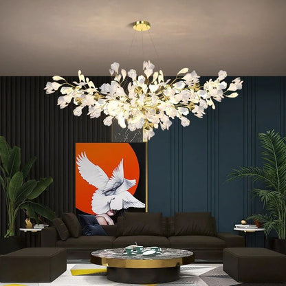 TLL Ginkgo B Branch Chandelier