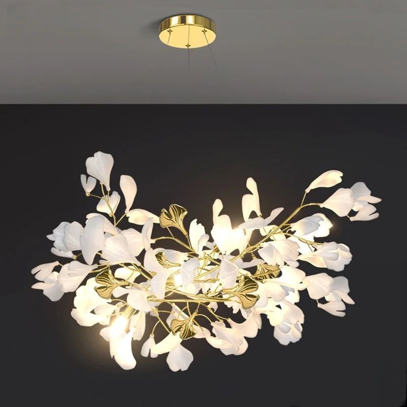 TLL Ginkgo B Branch Chandelier