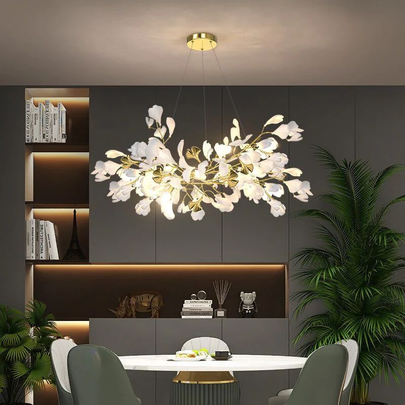 TLL Ginkgo B Branch Chandelier