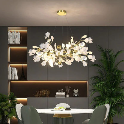 TLL Ginkgo B Branch Chandelier