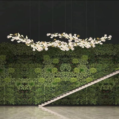 Ginkgo Ceramic Chandelier