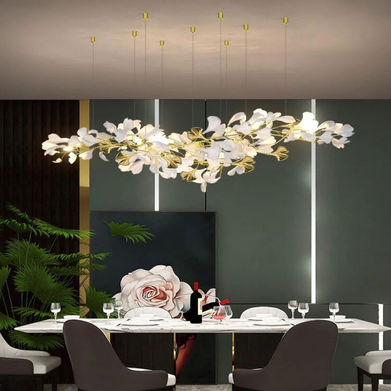TLL Ginkgo D Branch Chandelier