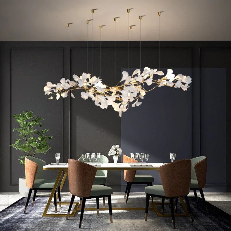 TLL Eden Ginkgo D Branch Chandelier
