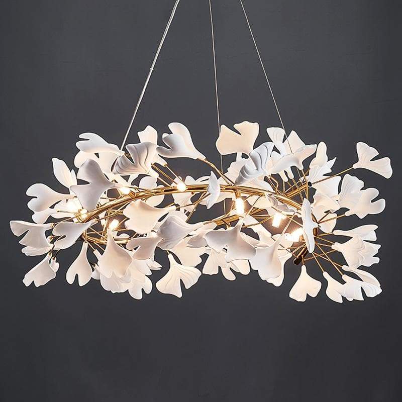 TLL Ginkgo Round Chandelier
