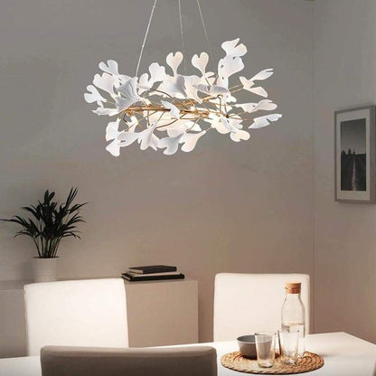 TLL Ginkgo Round Chandelier