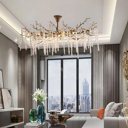TLL Teardrop Glamour Dripstone Chandelier