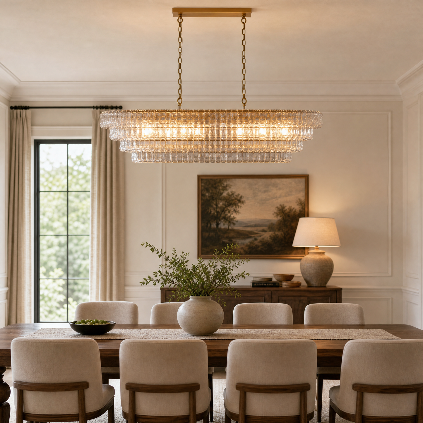 Pendant Light in a foyer