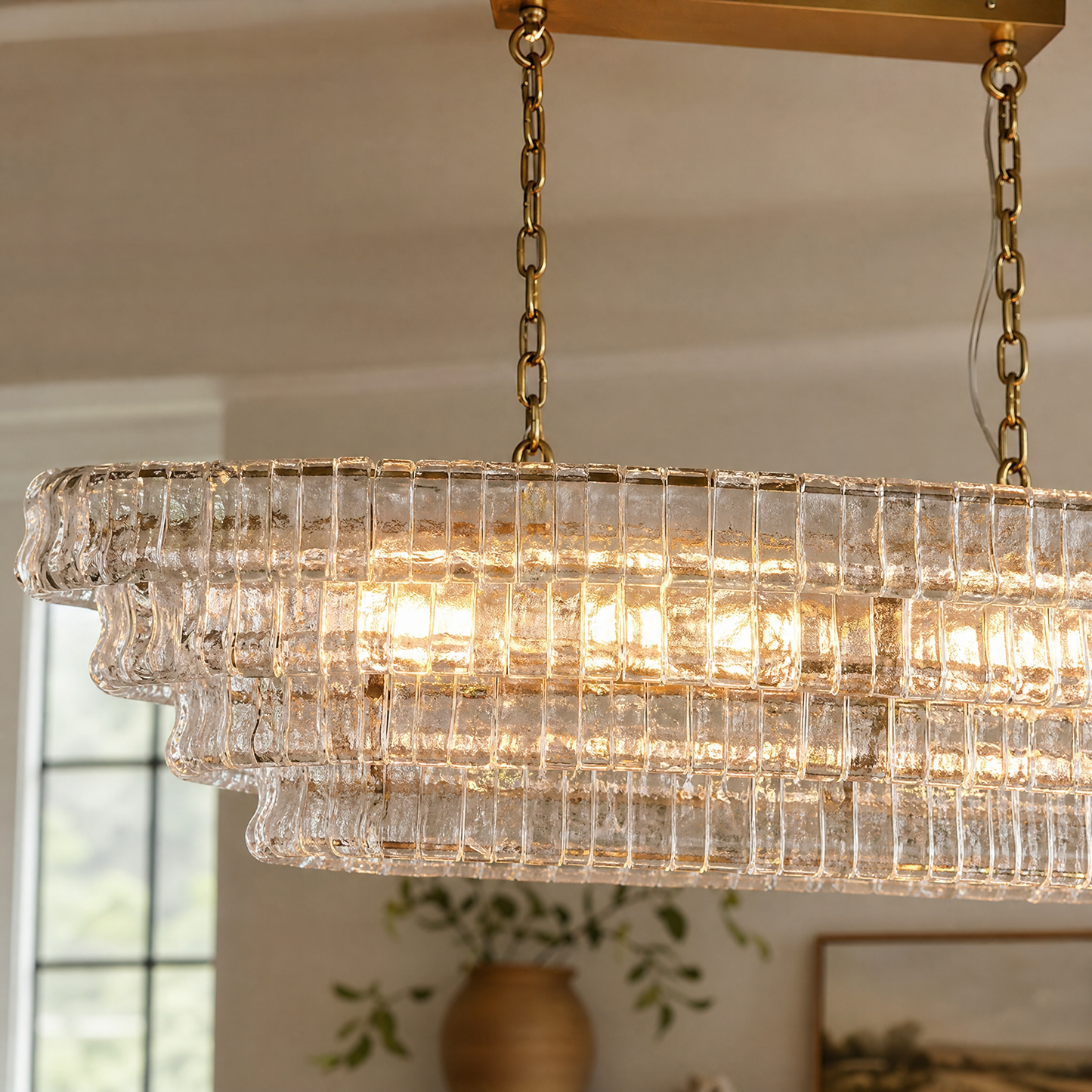 Pendant Light in a dining room