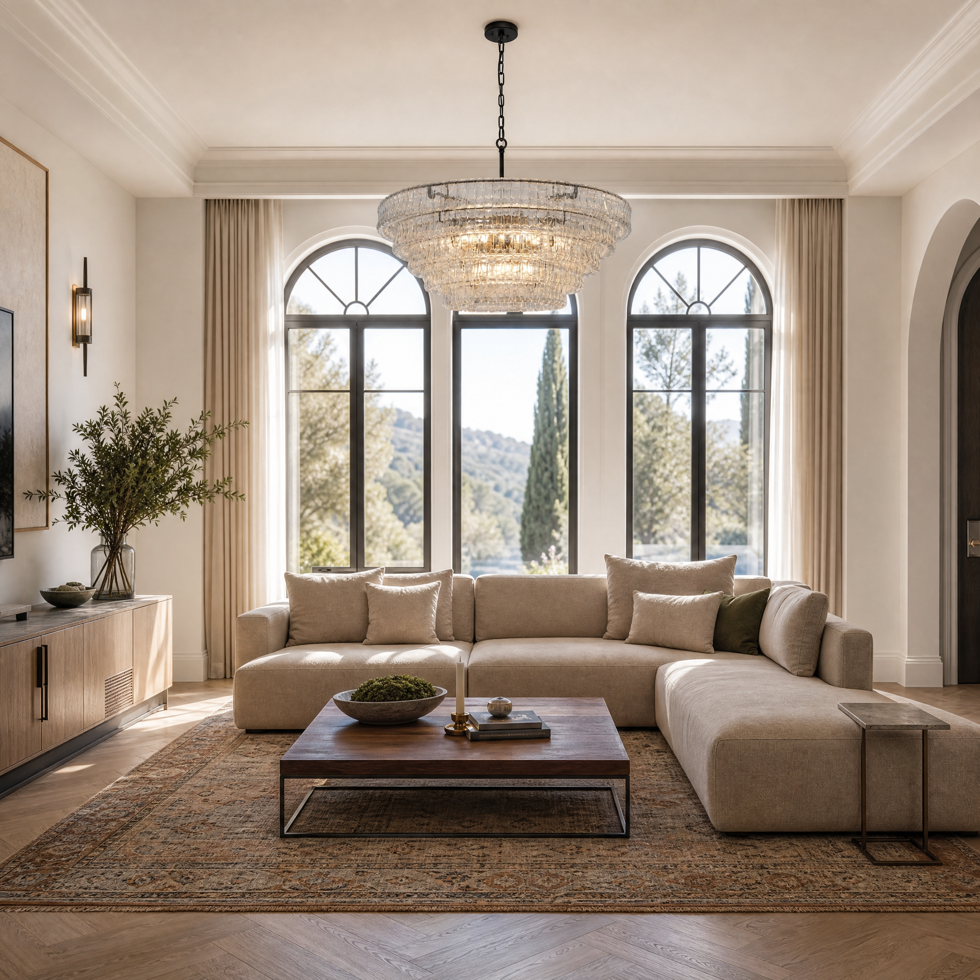Pendant Light in a bedroom