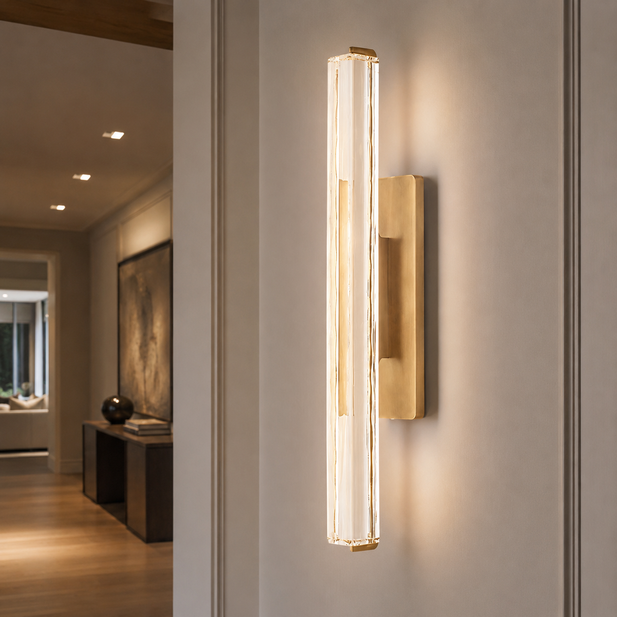 Audocon Crystal Single Sconce
