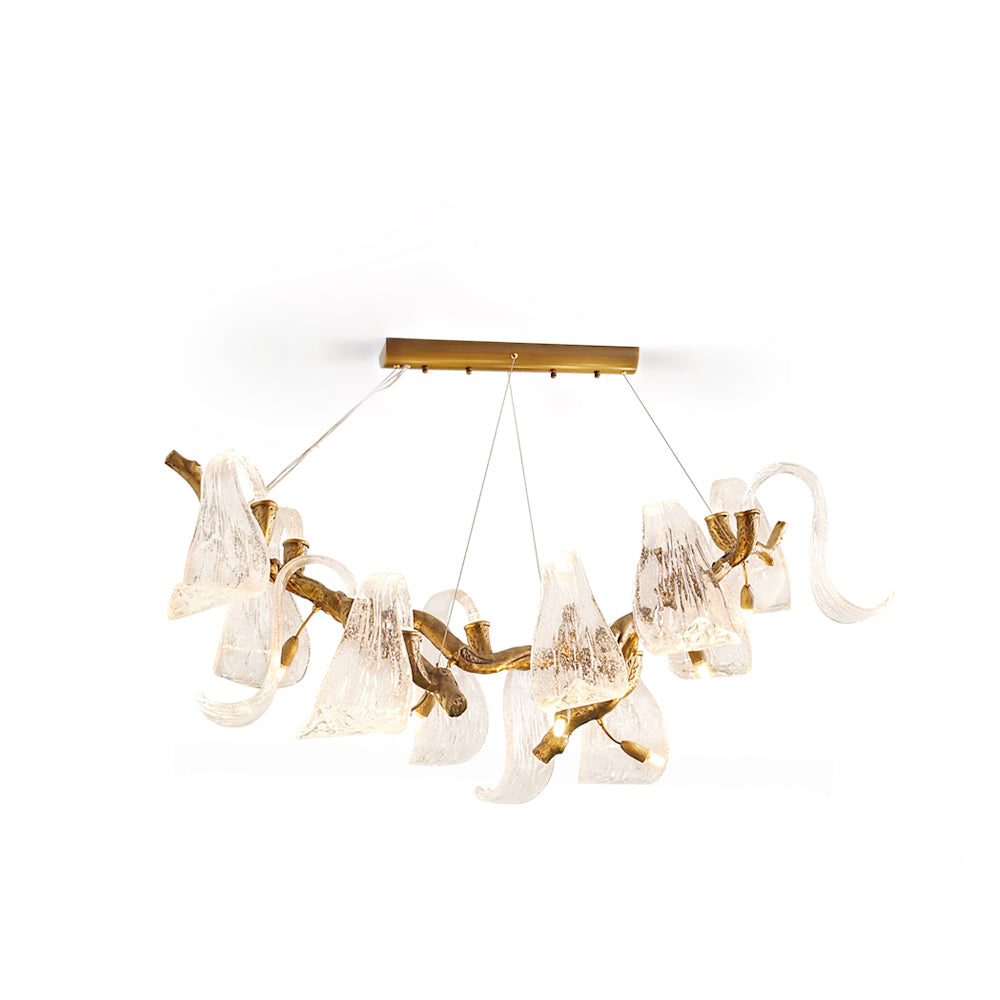 Icarus Wings Horizontal Branch Chandelier