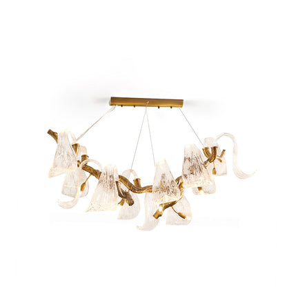Icarus Wings Horizontal Branch Chandelier