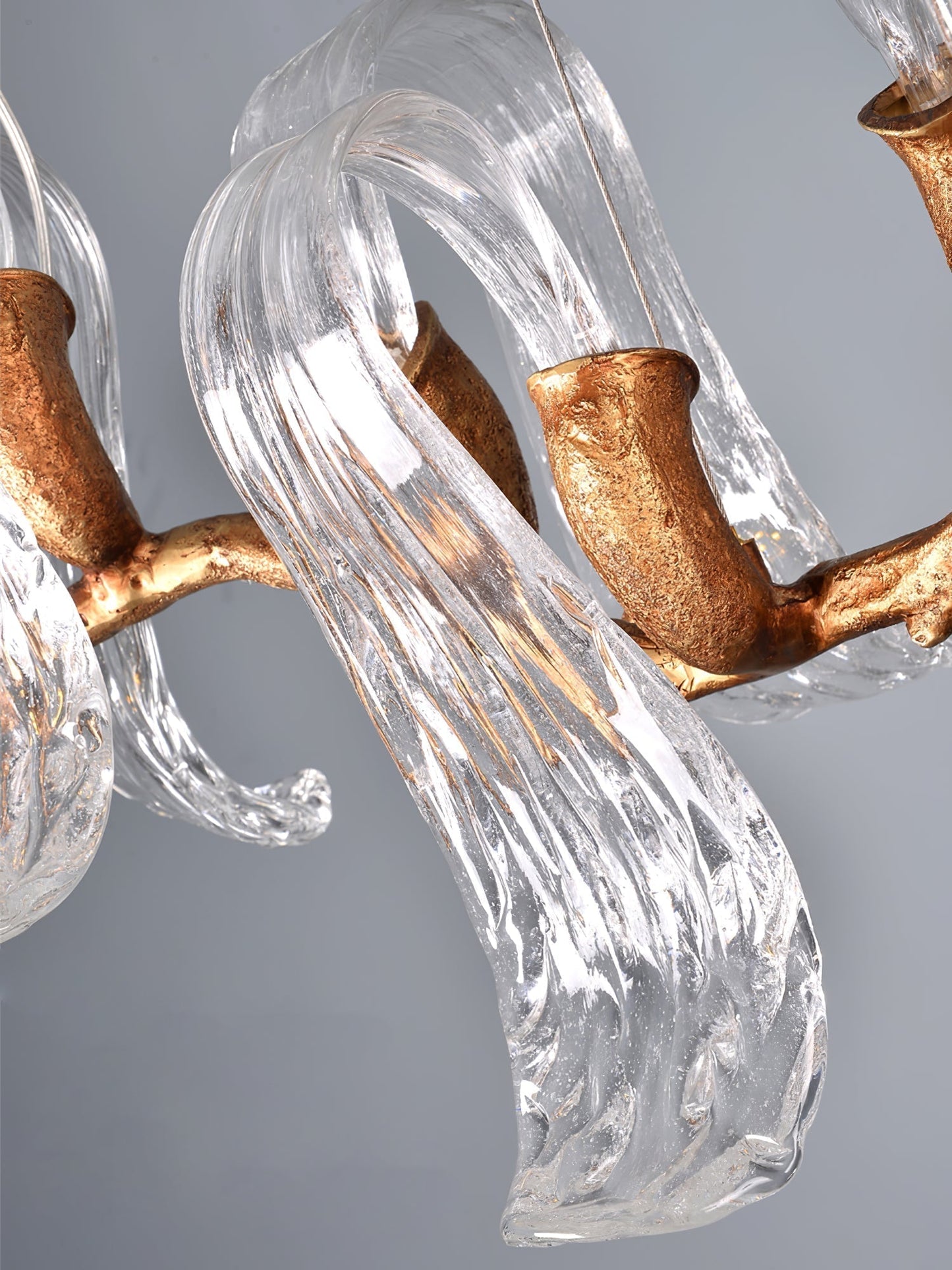 Icarus Wings Horizontal Branch Chandelier