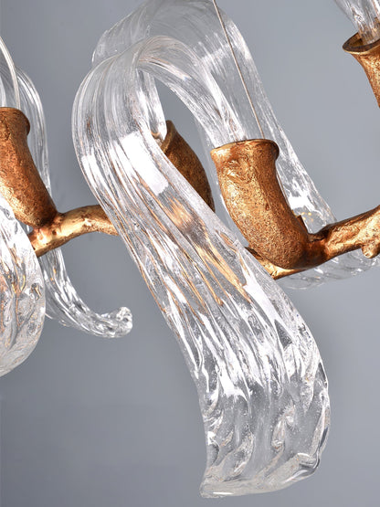 Icarus Wings Horizontal Branch Chandelier