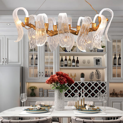 Icarus Wings Horizontal Branch Chandelier