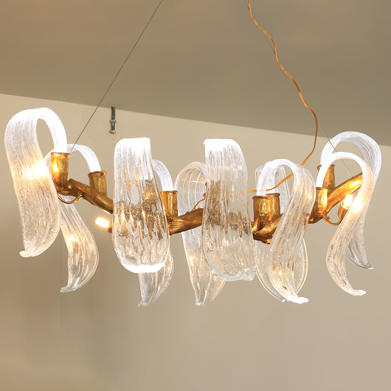 Icarus Wings Horizontal Branch Chandelier