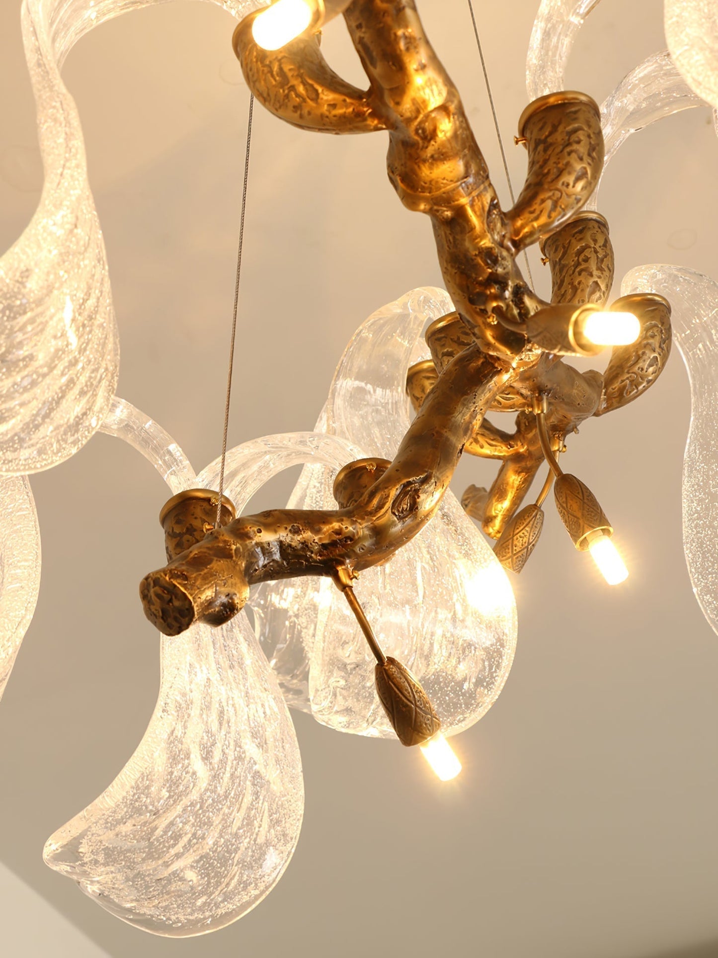 Icarus Wings Horizontal Branch Chandelier