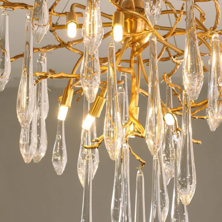 TLL Icicle Crystal Luxury Chandelier