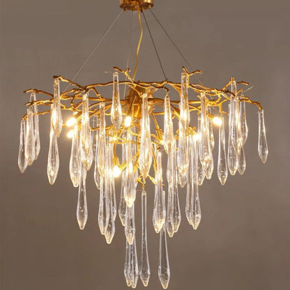 TLL Icicle Crystal Luxury Chandelier