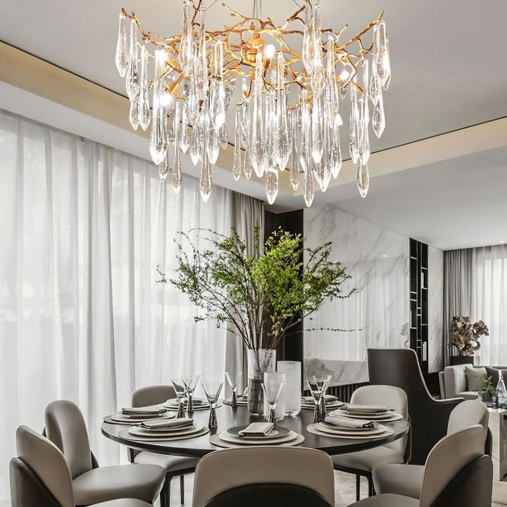 TLL Icicle Crystal Luxury Chandelier