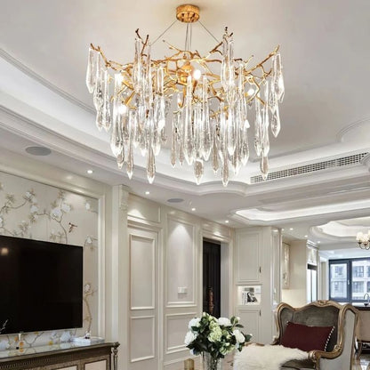TLL Icicle Crystal Luxury Chandelier