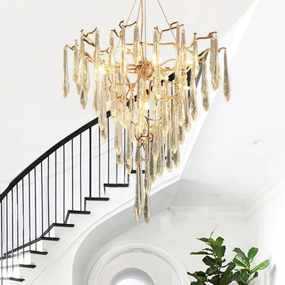 TLL Icicle Crystal Luxury Chandelier