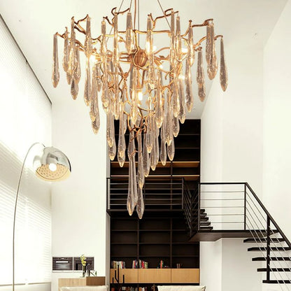 TLL Icicle Crystal Luxury Chandelier